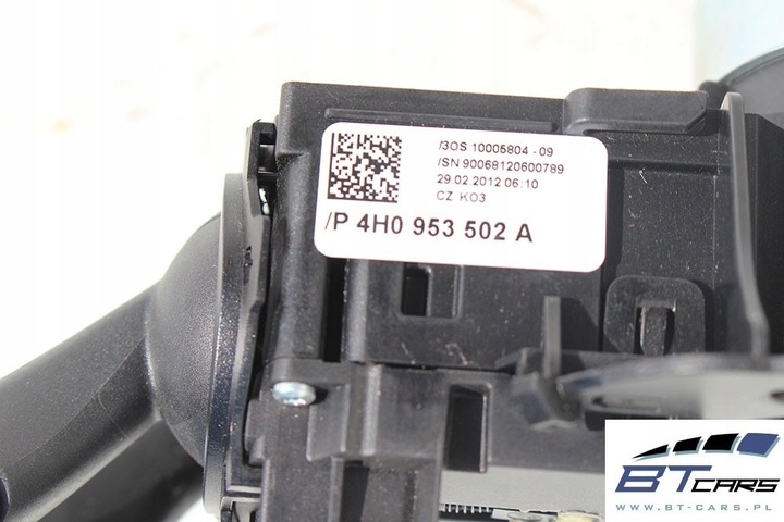 фото №7, Audi a8 підкермові важелі кермовий/підкермовий 4h0953502a 4h0907129h перемикач перемикачі поворот