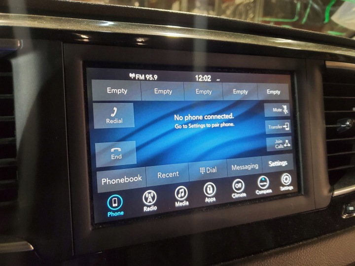 фото №11, Chrysler pacifica 68428471ac панелі керування, перемикачі