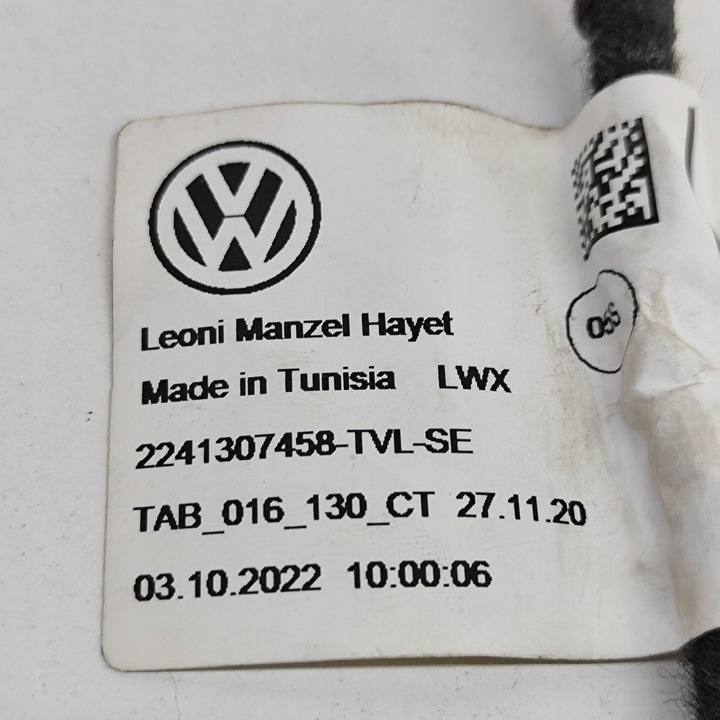 фото №6, Volkswagen id.4 2023 ліва сторона джгут провід двері передніх