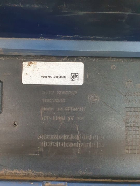 фото №13, Bmw 1 f20 f21 ii рестайлинг 2015 - 2019 m набор бампер зад 8060292 pdc