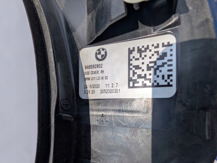 фото №11, Bmw 7 g11 g12 задняя правая боковая молдинг 946592802 cn-078