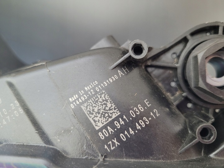 фото №8, Лампа правая передняя фара правые audi q5 80a рестайлинг рестайлинг 80a941036e