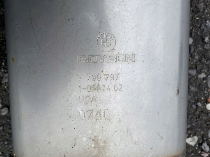 фото №7, Bmw x5 e70 выхлоп глушитель конечный boysen 7799797