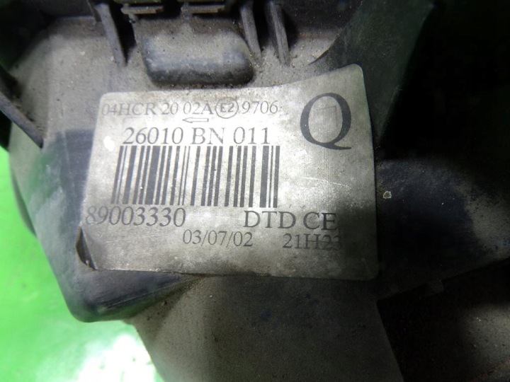 фото №7, Nissan almera n16 фара права передній європа 26060bn011
