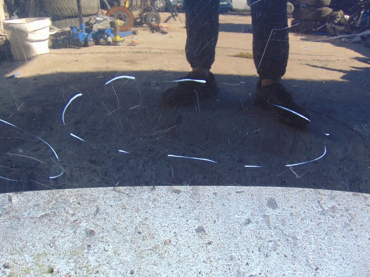 фото №6, Капот крышка двигателя vw golf vi 6 5k0823155f чёрная демонтаж