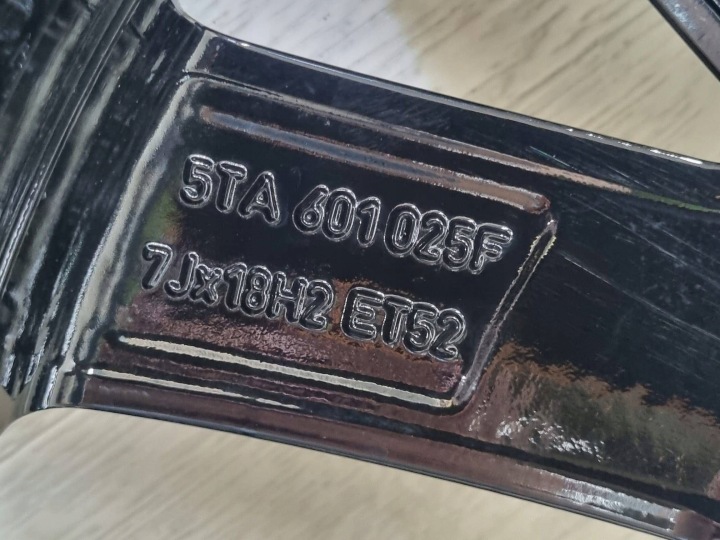 фото №13, Диск vw touran ii 7jx18h2 et52 5x112 5ta601025f