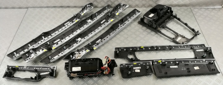 фото №14, Bmw 7 f01 f02 рамка молдинг панели fineline 9192351