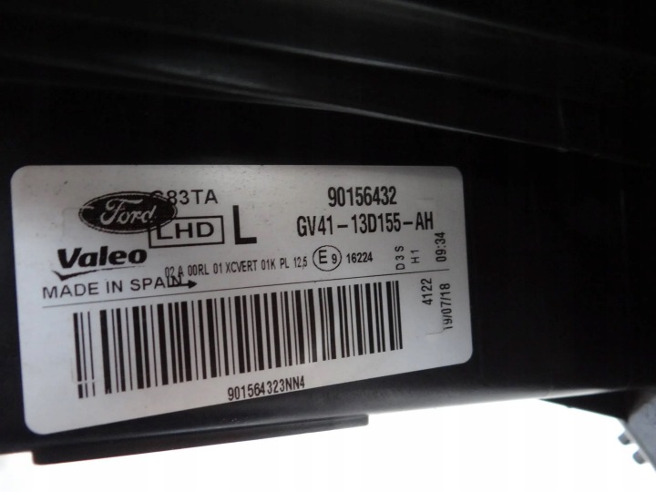 фото №13, Gv4113d155ah фара передня ліва ліве ford kuga mk2 рестайлінг