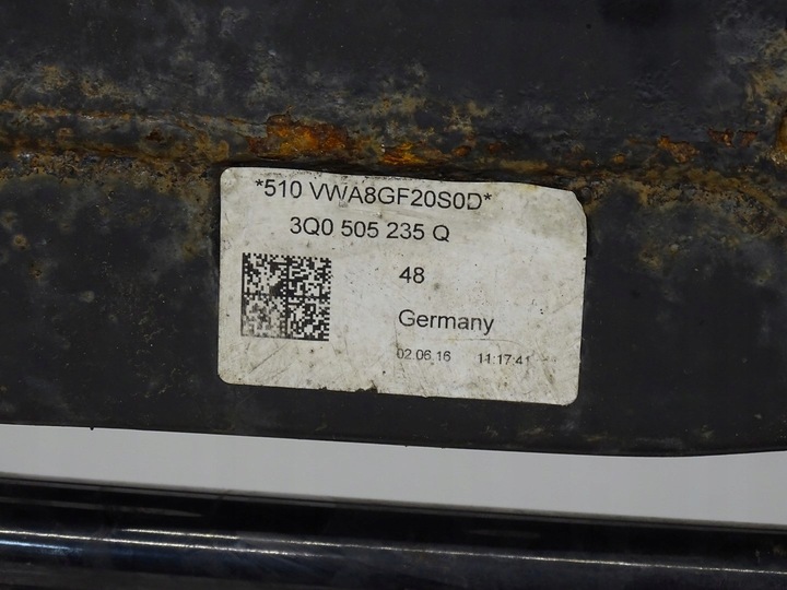 фото №8, Балка підвішування зад vw passat b8 3g 2.0 tdi