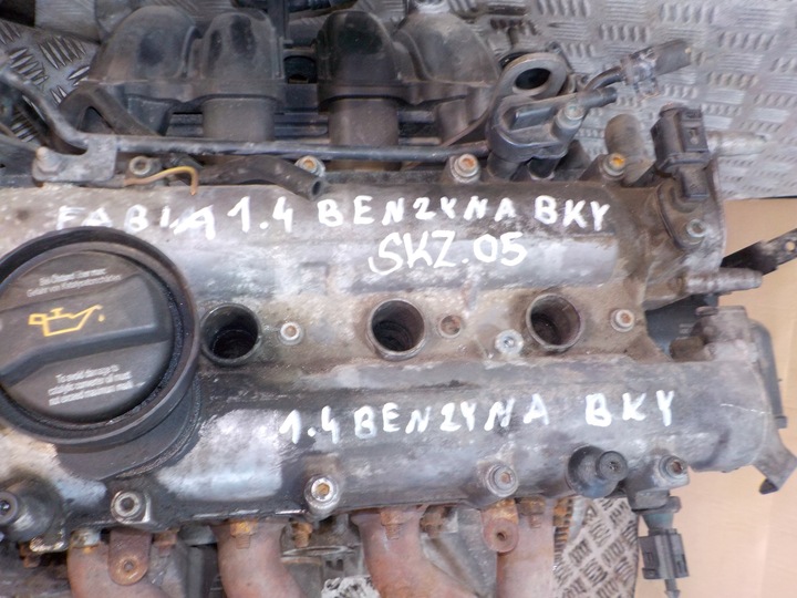 фото №10, Двигатель skoda fabia ii 1.4b bky 036103373 ak