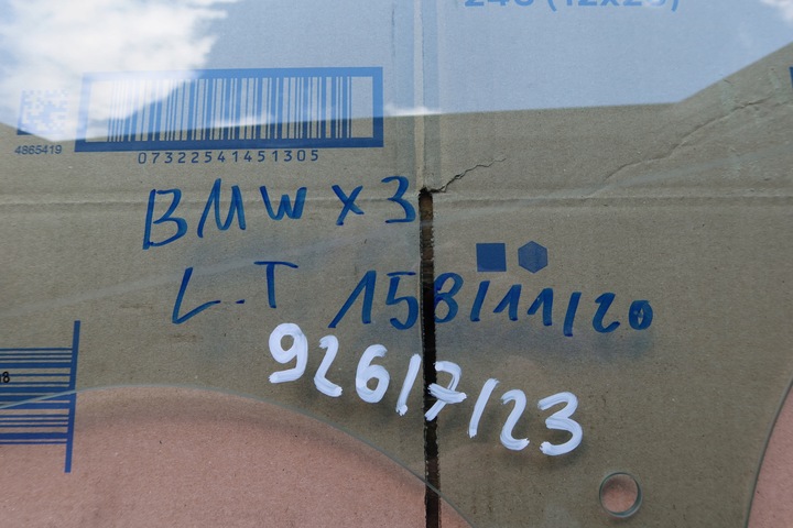 фото №3, Скло двері лівий зад bmw x3