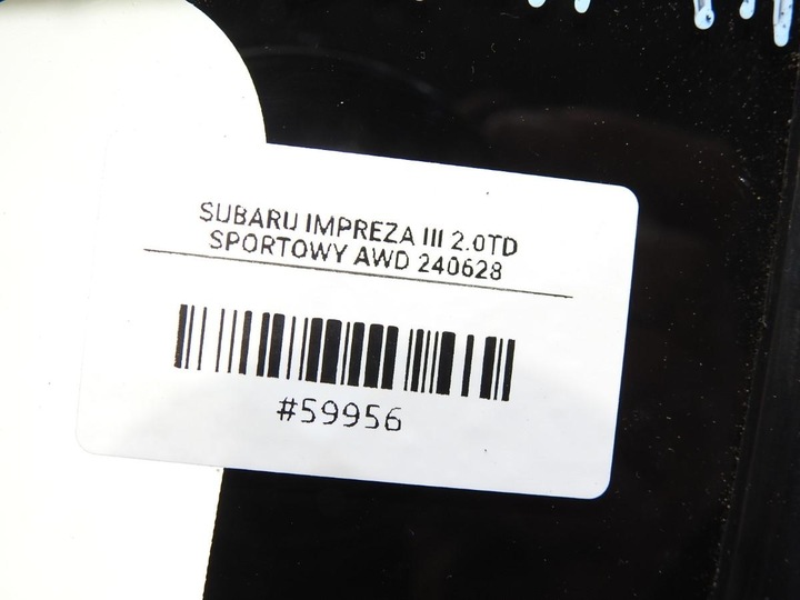 фото №5, Стекло кузовная правый зад subaru impreza iii gh