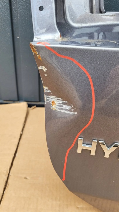 фото №6, Hyundai ix20 ix-20 крышка багажника зад задняя