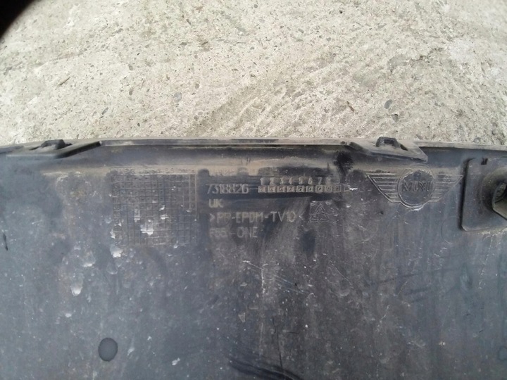 фото №3, Mini one f55 - спойлер накладка бампера зад pdc