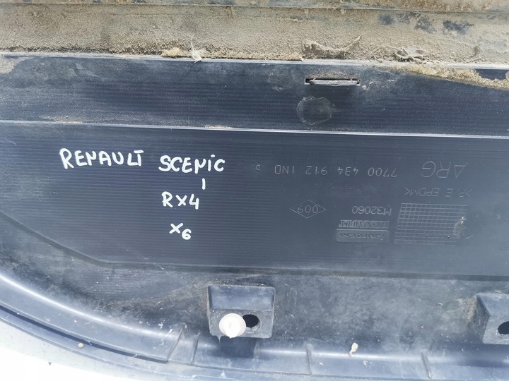 фото №3, Планка дверь левый зад renault scenic i rx4 00-03