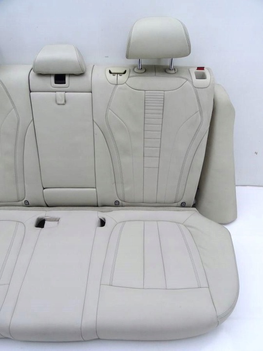 фото №11, Bmw x5 f15 13-18 сиденья комфорт диван бежевая кожа европа 5 человек 40km
