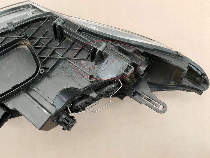 фото №13, Фара лампа лівий перед renault megane iii