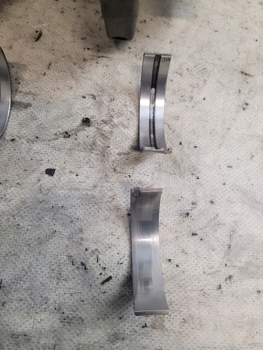 фото №4, Wał коленчатый de22 611 02 + вкладыши mercedes w203 2.2cdi