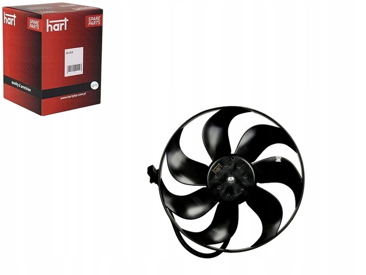 фото №1, Вентилятор охлаждение. vw golf iv 1.4 bez кондиционер hart