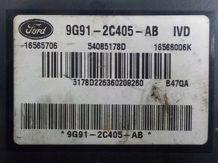фото №8, Ford mondeo iv mk4 блок керування abs 9g91-2c405-ab 16565706 54085178d 14174221110
