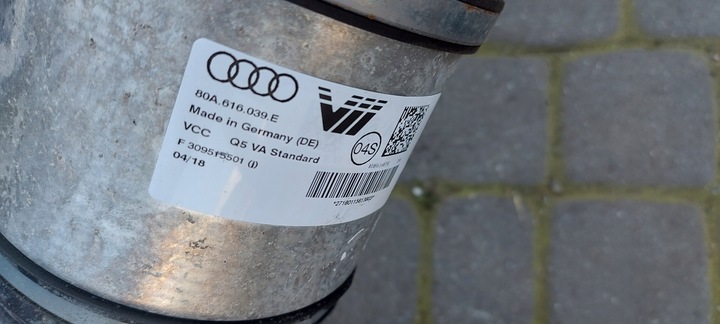 фото №7, Поворотный кулак перед левая комплект audi q5 ii 80a 3.0 tdi