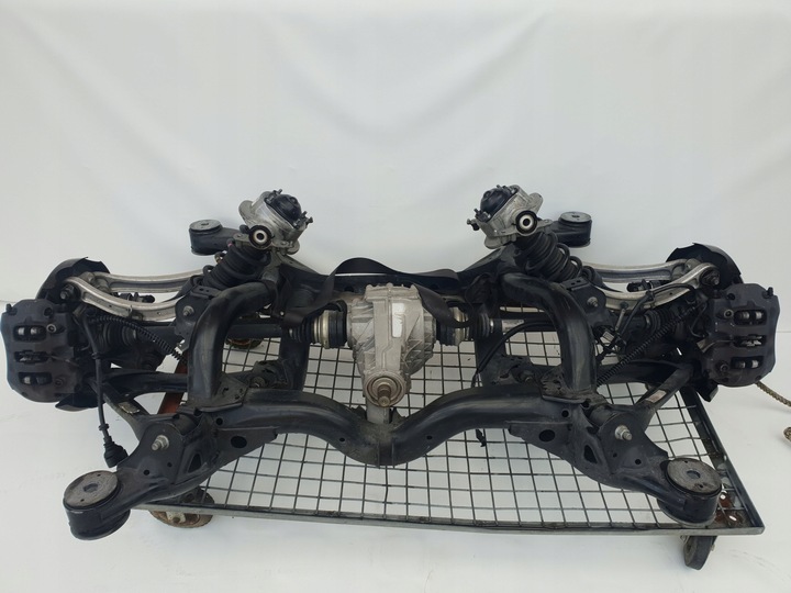 фото №9, Vw touareg ii 7p 10-18 тележка мост полуось поворотный кулак рычаг подвешивание зад