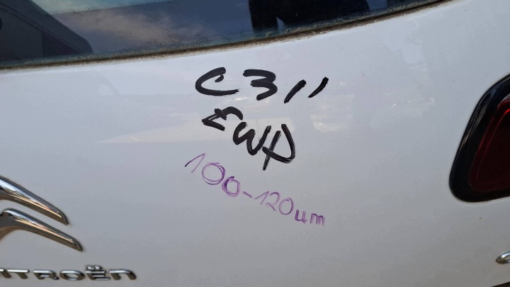 фото №11, Кришка задня зад комплектна citroen c3 ii 10/16 код ewp
