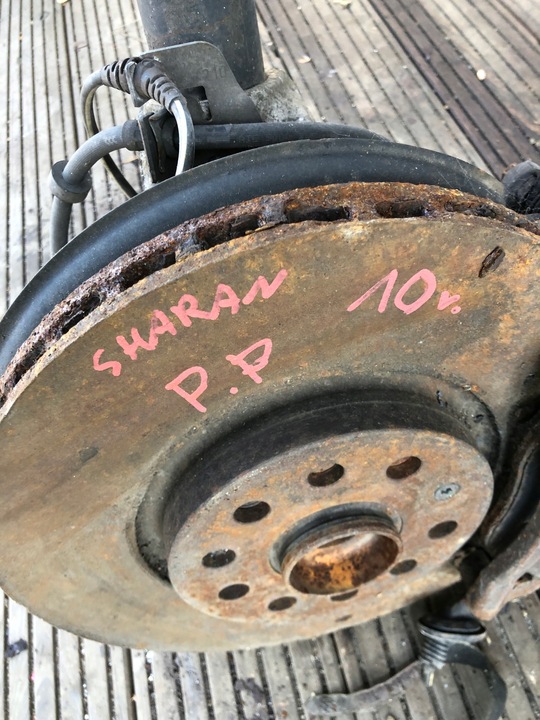 фото №8, Sharan 7n0 амортизатор mcpherson  правые перед поворотный кулак комплект