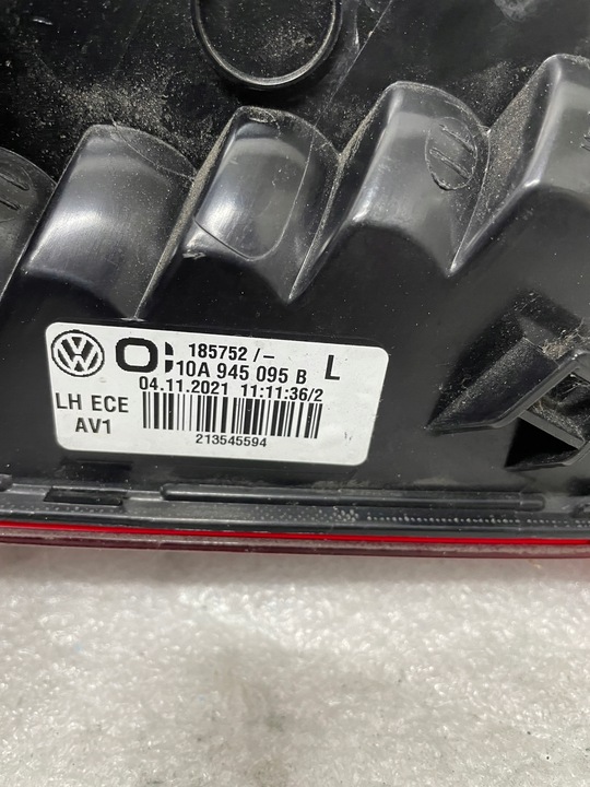 фото №9, Лампа задня ліва led vw id3 id.3 лівий зад 10a 10a945095b