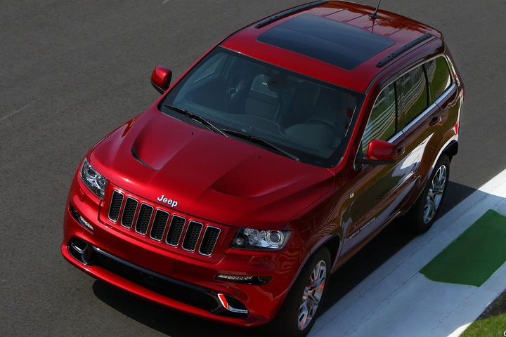 фото №4, Jeep grand cherokee iv wk2 10-21 алюминиевая капот стиль srt з wygłuszeniem