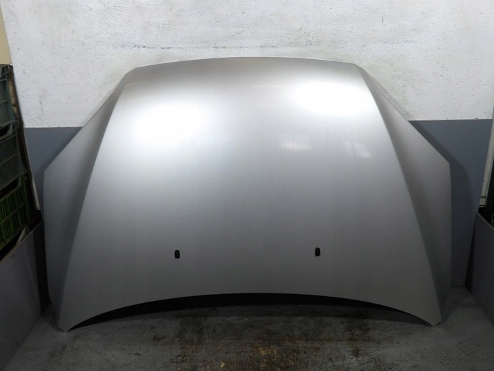 фото №1, Ford focus mk2 капот передняя moondust серебряный