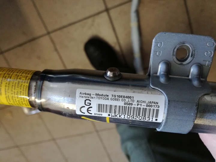 фото №8, Subaru xv 2011- 2017 год шторка подушка безопасности правая