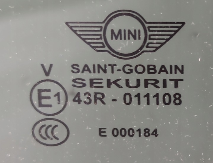 фото №2, Стекло дверь левая зад mini f54 clubman 7344141