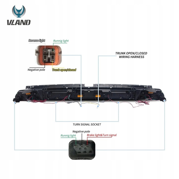 фото №15, Лампы зад ne kpl vland полный led neon тюнинг liftlook dodge challenger 2008-