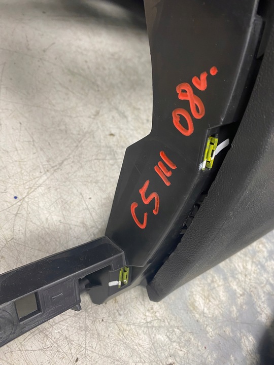 фото №11, Citroen c5 iii x7 панель консоль ремені подушка подушка безпеки оригінал