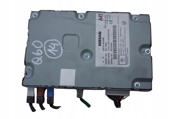 фото №8, Модуль блок керування навігації infiniti q60 259154gn4b