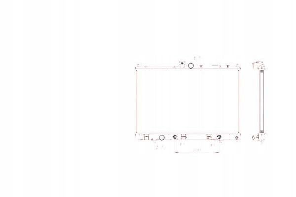 фото №2, Радиаторов двигателя nrf mn156319 mn156535 mr993927 1
