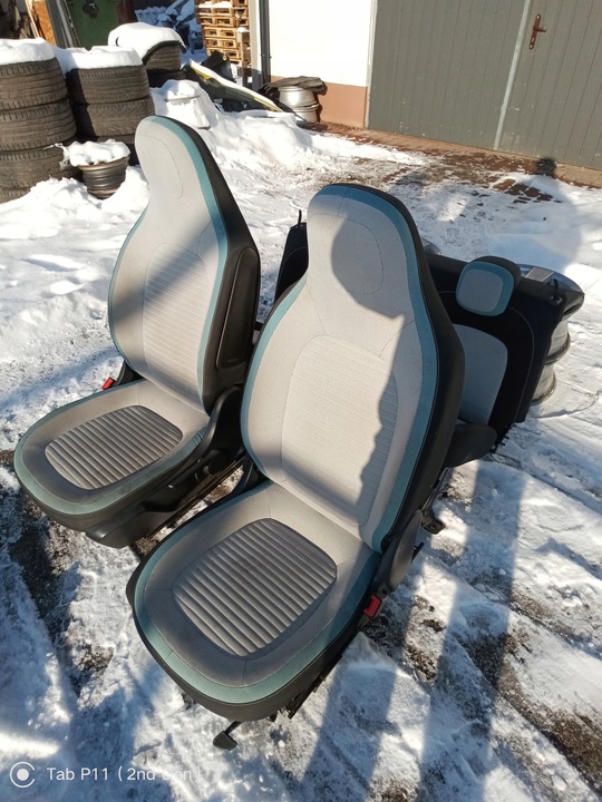 фото №10, Комплект сидений renault twingo iii eu