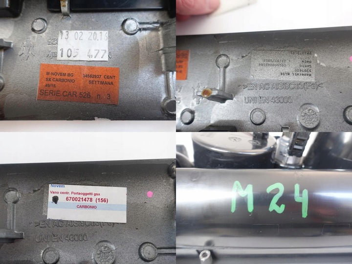 фото №12, Maserati ghibli 13-19 карбон панель тунель консоль