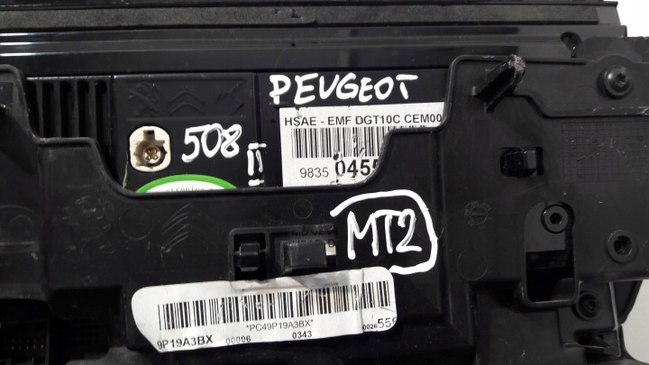 фото №9, Peugeot 508 ii панели управление, переключатели 9835045580