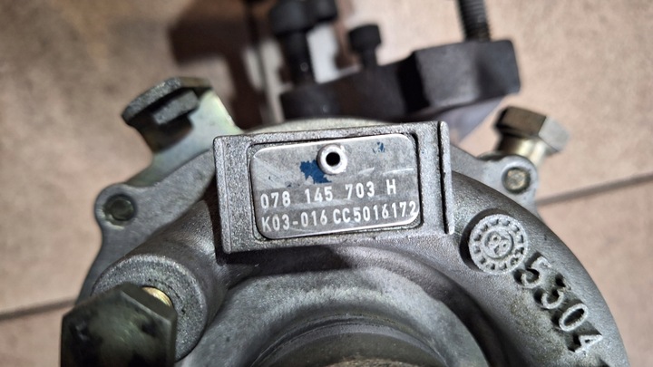 фото №12, Турбонагнетатель turbo k03 audi a6 c5 2.7 bt ajk aza are комплект