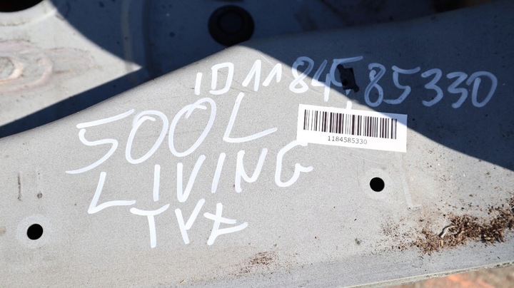 фото №12, Fiat 500l living чверть кузов зад крило праві лівий