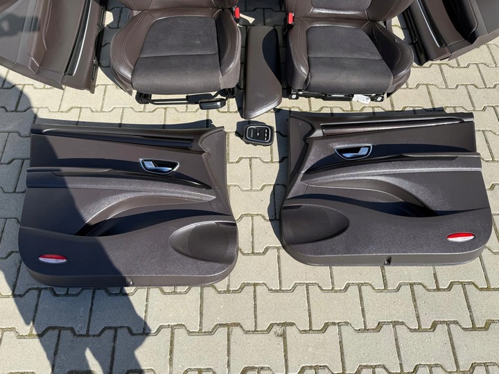 фото №12, Renault espace v комплект сидінь 5 осіб коричнева напівшкіра підігрів перед зад