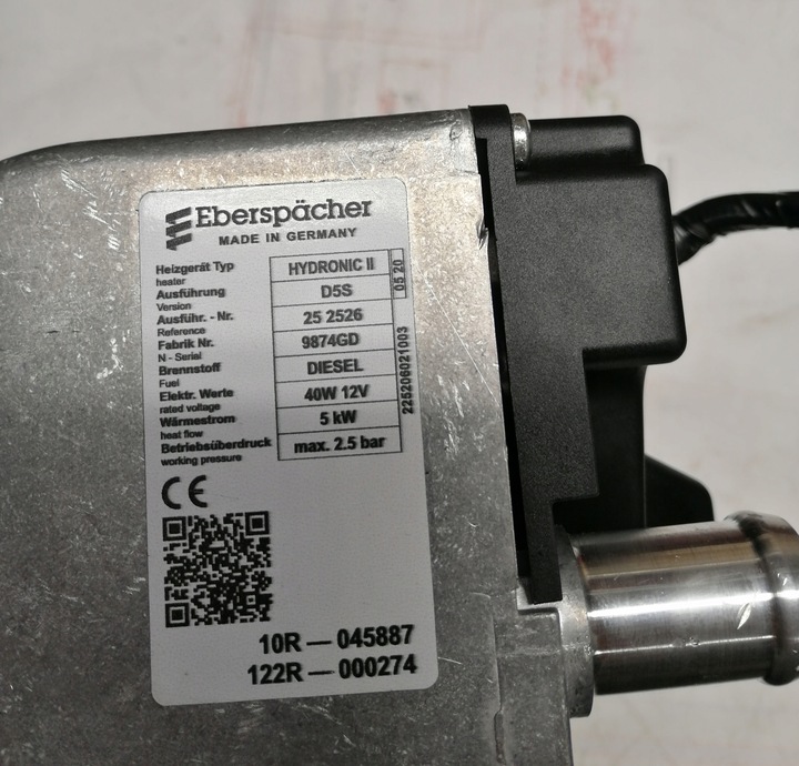 фото №5, Eberspacher hydronic ii d5s renault opel