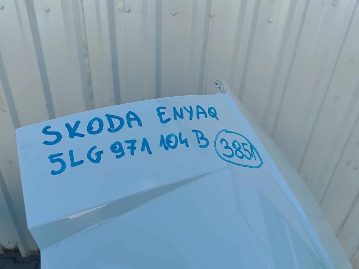 фото №14, Skoda enyaq 5lg задний бампер 3851