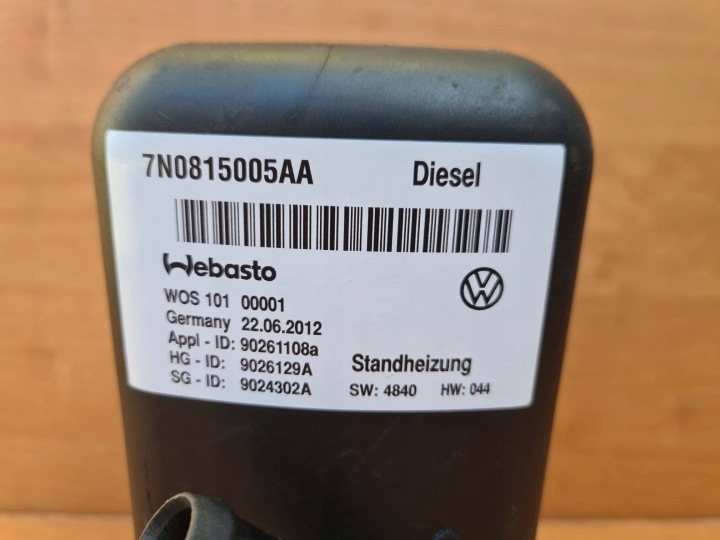 фото №12, Вебасто 7n0815005aa vw sharan seat alhambra vevo дизель