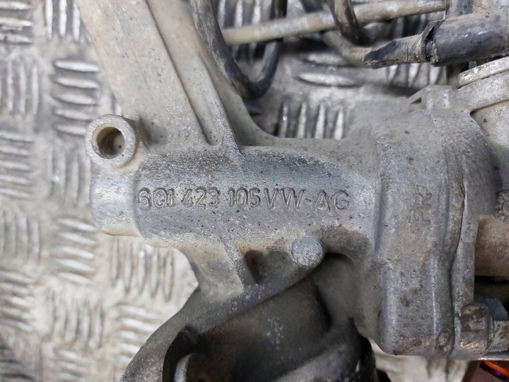 фото №7, Рейка рульового управління трансмісія + датчик кута повороту koyo vw polo iv eu