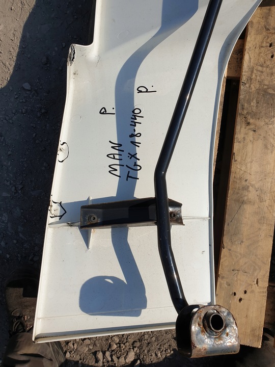 фото №13, Обтікач спойлер каркас коса права man tga tgx