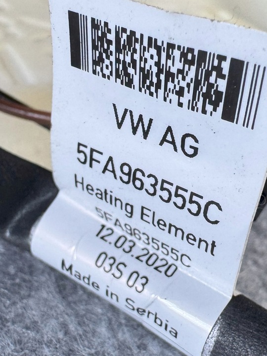 фото №8, Сиденье сиденья пассажира cupra leon iv 5fa881375j 5fa963555c 5ff881406f