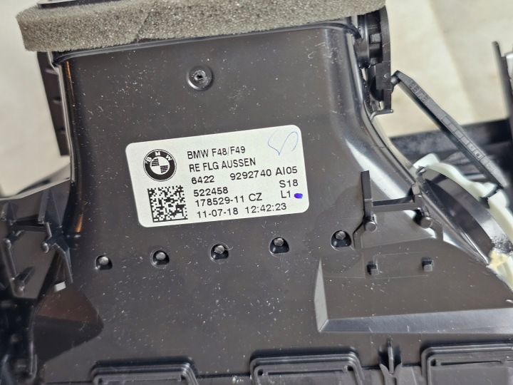 фото №13, Захист dekor молдинг консолі панелі решітка повітропровід led bmw f48 f39 x1 x2